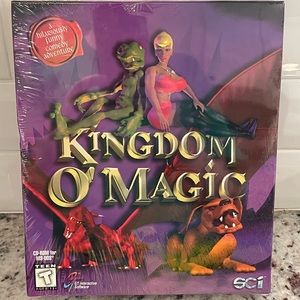 Kingdom O' Magic (PC, 1996) Factory Sealed